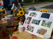 Фотографии на выставке мёда