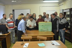 На семинаре по пчеловодству