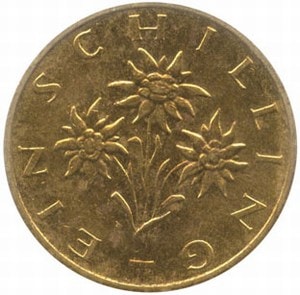 1 шиллинг Австрия